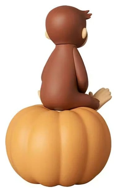 Curious George UDF Mini Figure w/Pumpkin 6 cm 1