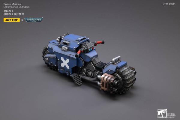 Warhammer 40k Vehicle 1/18 Ultramarines Outrider Bike 22 cm 13