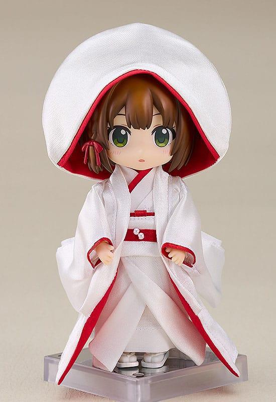 Original Character Accessories for Nendoroid Doll Figures Outfit Set: Shiromuku