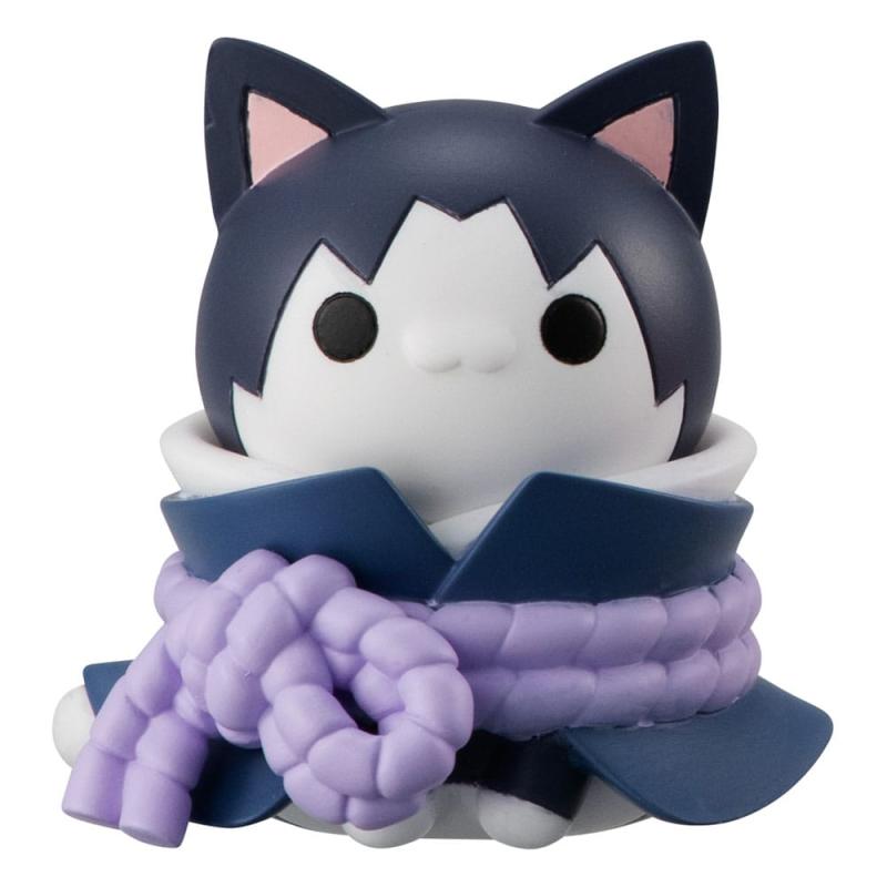 Naruto Shippuden Mega Cat Project Trading Figure 3 cm Nyaruto! Ver. Battle with Akatsuki Assortment 2