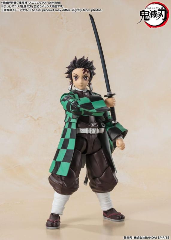 Demon Slayer: Kimetsu no Yaiba S.H. Figuarts Action Figure Tanjiro Kamado 14 cm 2