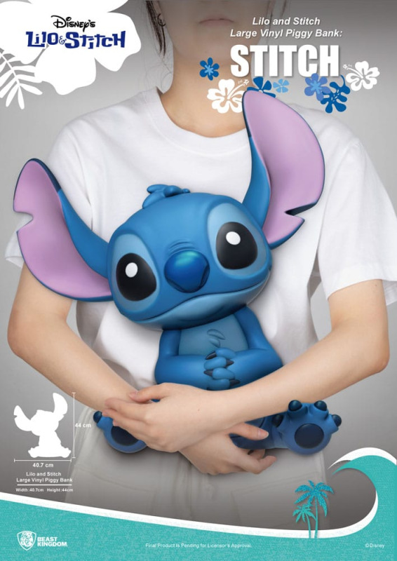 Lilo & Stitch Piggy Vinyl Bank Stitch 44 cm 5