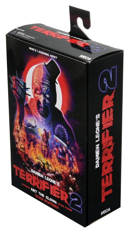 Terrifier 2 Ultimate Action Figure Art the Clown (Blood Splattered) 18 cm 3