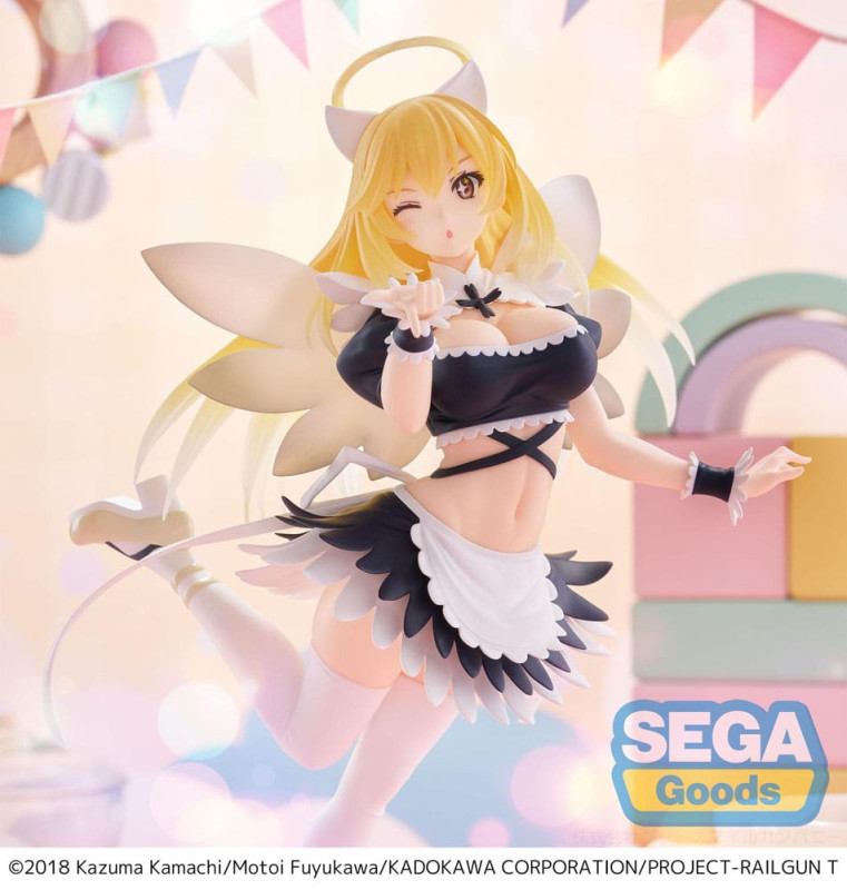 A Certain Scientific Railgun T Luminasta PVC Statue Misaki Shokuhou Fallen Angel Maid 20 cm 3