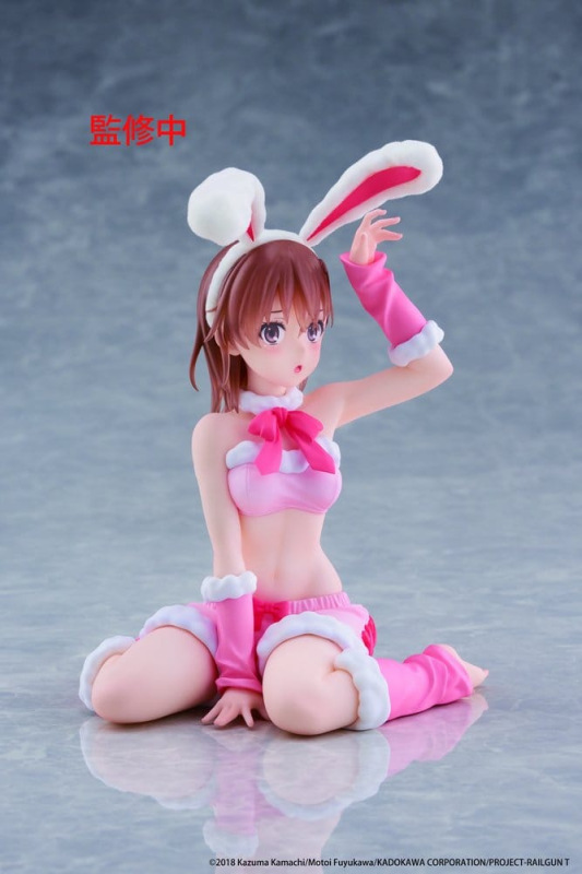A Certain Scientific Railgun Moflock PVC Figure Mikoto Misaka (Fluffy Bunny Ver.) 13 cm 11