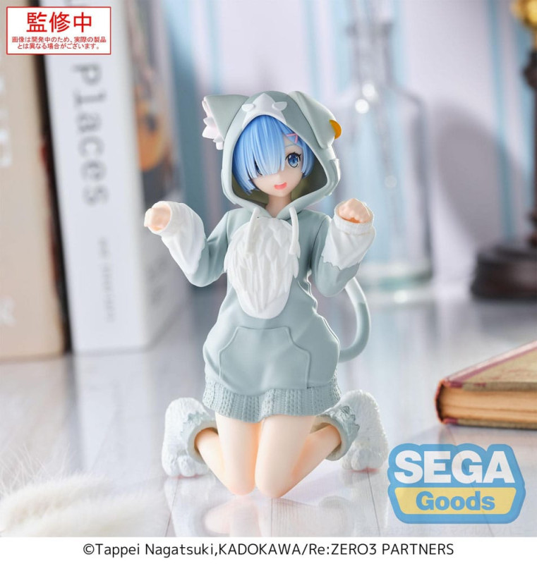 Re:Zero Starting Life in Another World Yumemirize PVC Statue Rem Mofumofu Pack 11 cm 2
