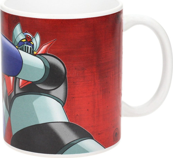 Mazinger Z Mug Red Logo 6