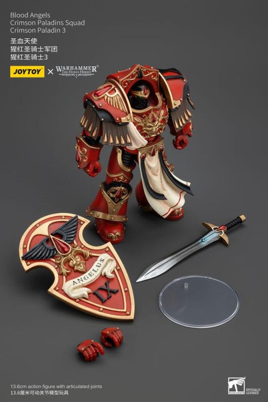 Warhammer The Horus Heresy Action Figure 1/18 Blood Angels Crimson Paladins Squad Crimson Paladin 3