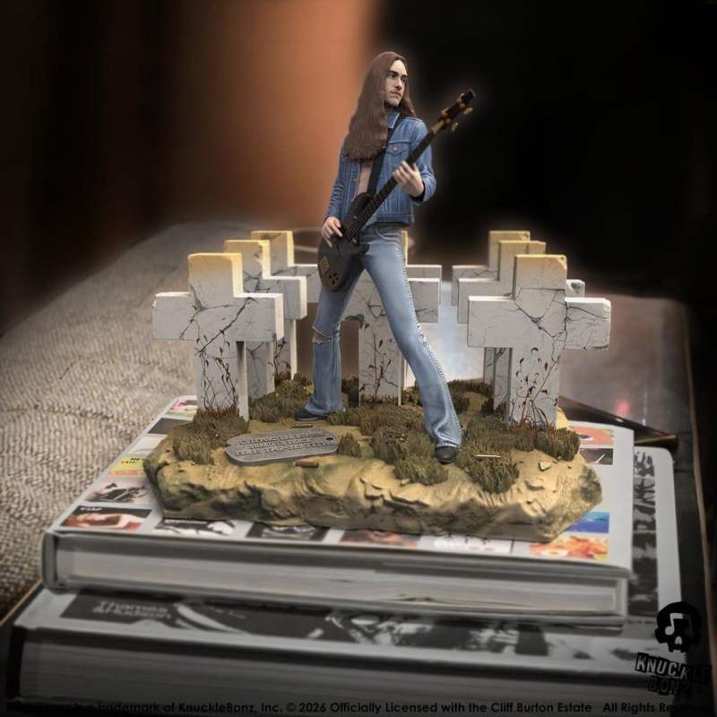 Metallica Rock Iconz Figure Cliff Burton III 21 cm 2