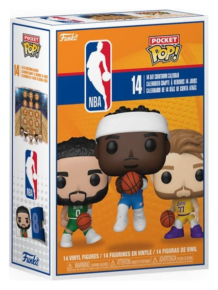 NBA Pocket POP! 14 Day Advent Calendar Countdown 1