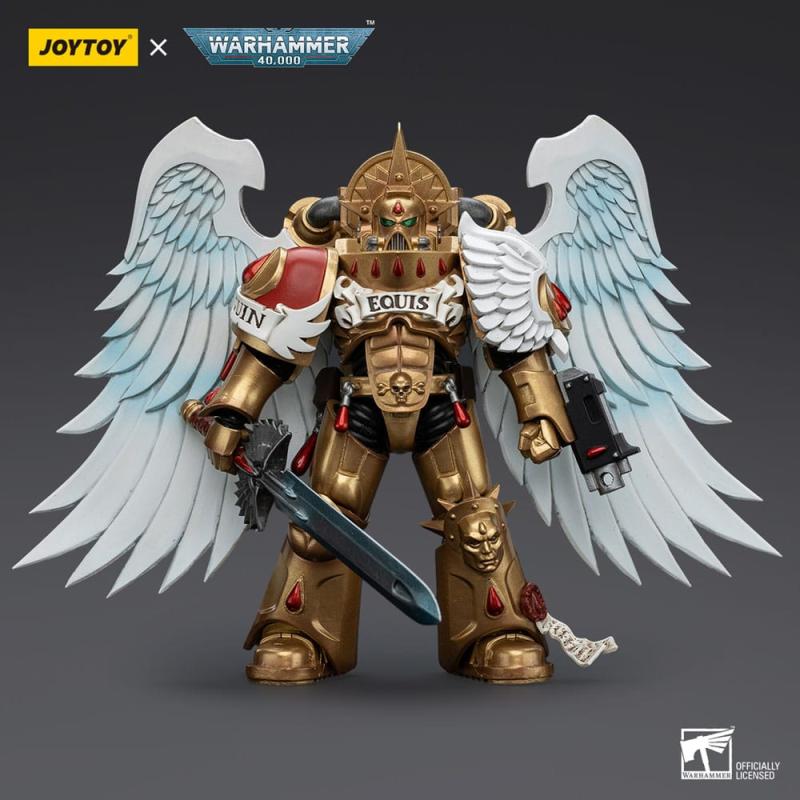 Warhammer The Horus Heresy Action Figure 1/18 Blood Angels Sanguinary Guard with Encarmine Sword 2 1