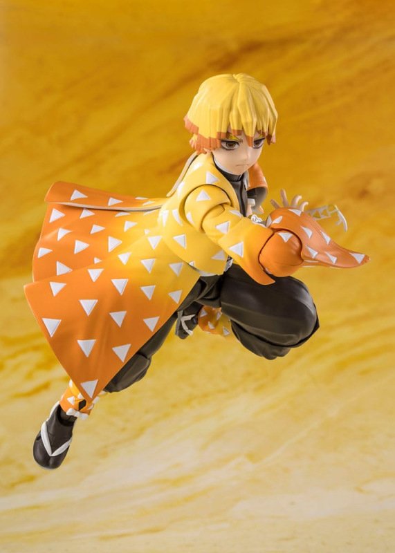 Demon Slayer: Kimetsu no Yaiba S.H.Figuarts Action Figure Zenitsu Agatsuma 14 cm 3