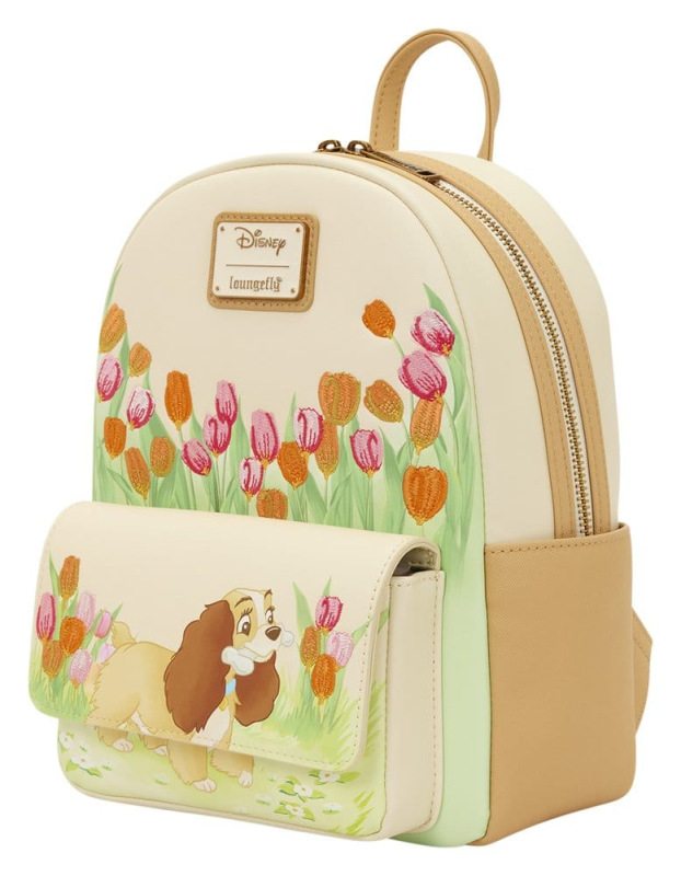 Disney by Loungefly Mini Backpack Lady and the Tramp Pastel Tulip 1