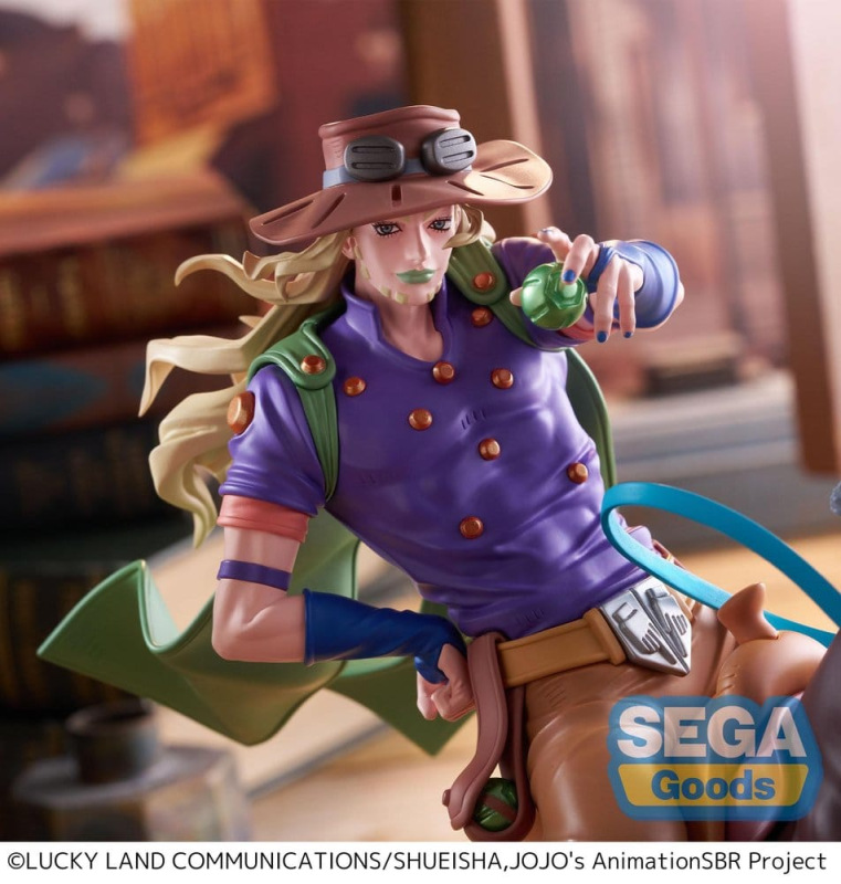 JoJo's Bizarre Adventure: Steel Ball Run XrossLinkMAX PVC Figure Gyro Zeppeli 18 cm 4