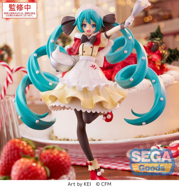 Character Vocal Series 01: Hatsune Miku Luminasta PVC Statue Hatsune Miku Christmas 2025 20 cm 1