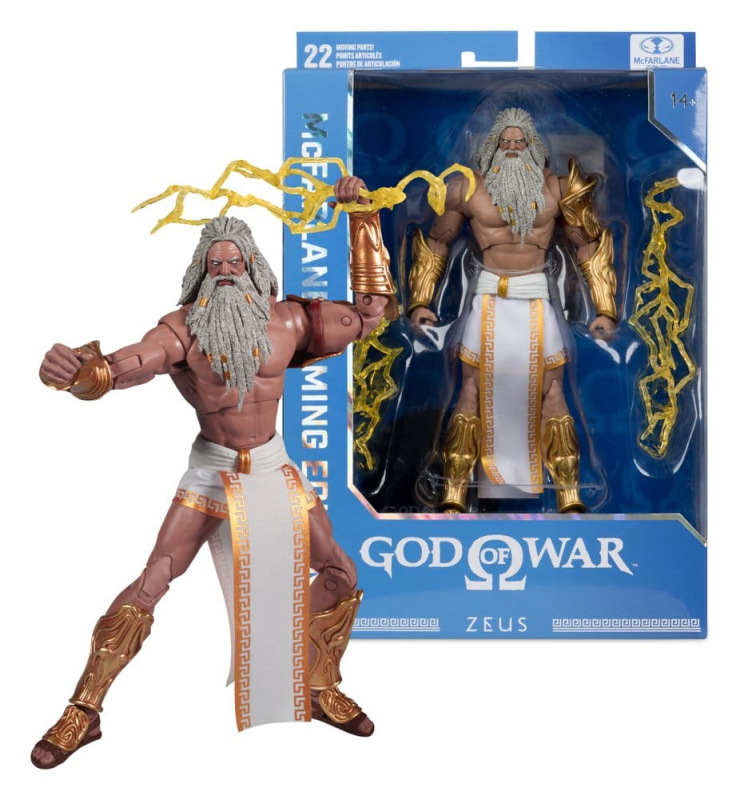 God of War McFarlane Gaming Edition Action Figure Zeus 18 cm 2