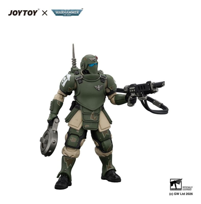 Warhammer Action Figure Astra Militarum Kasrkin 6 with Hot-shot Laspistol 2