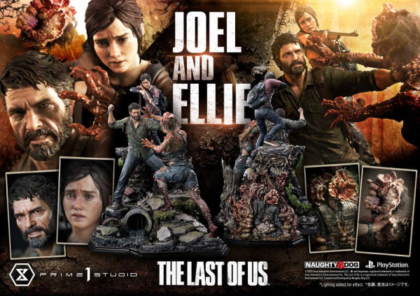 The Last of Us Part I Ultimate Premium Masterline Series Statue 1/4 Joel & Ellie (The Last of Us Par 1