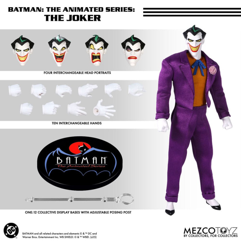Batman: The Animated Series Action Figure 1/12 The Joker 17 cm 10