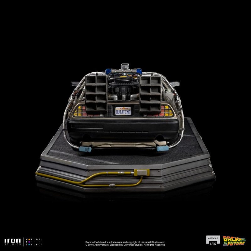 Back to the Future Art Scale Statue 1/10 DeLorean 53 cm 5