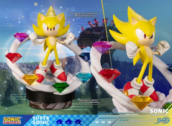 Sonic The Hedgehog Sonic Frontiers Resin Statue Super Sonic 45 cm 1