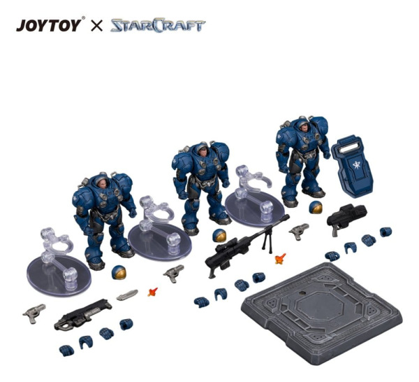 StarCraft Figure Set Terran Marine 5