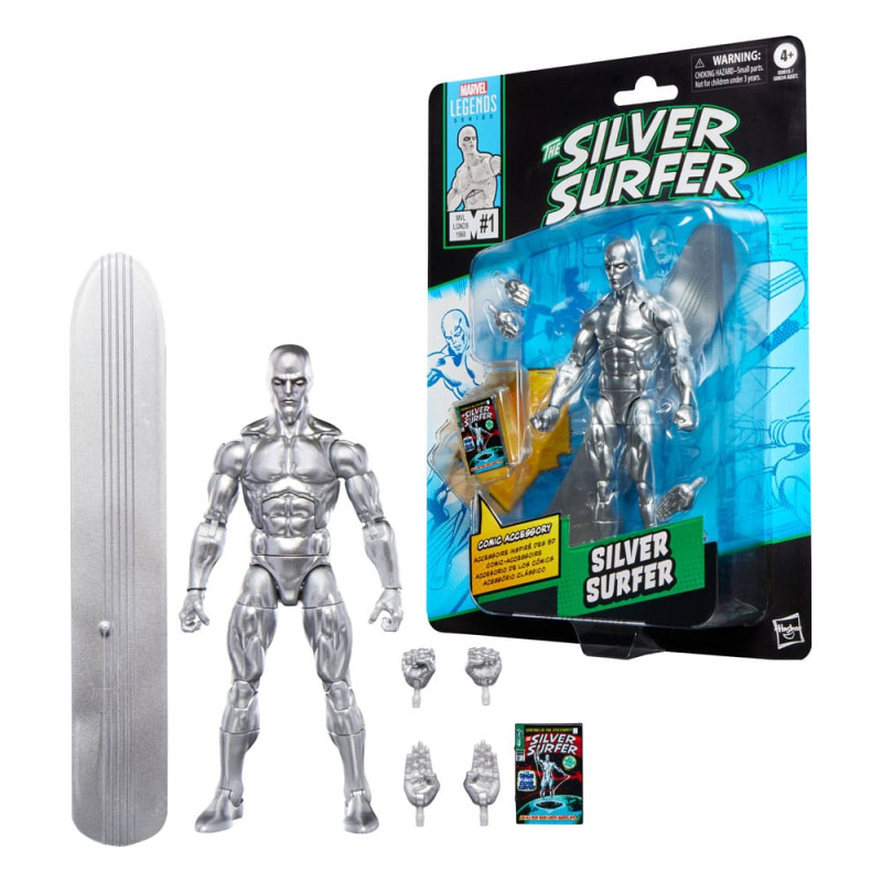 The Silver Surfer Marvel Legends Action Figure Silver Surfer 15 cm 2