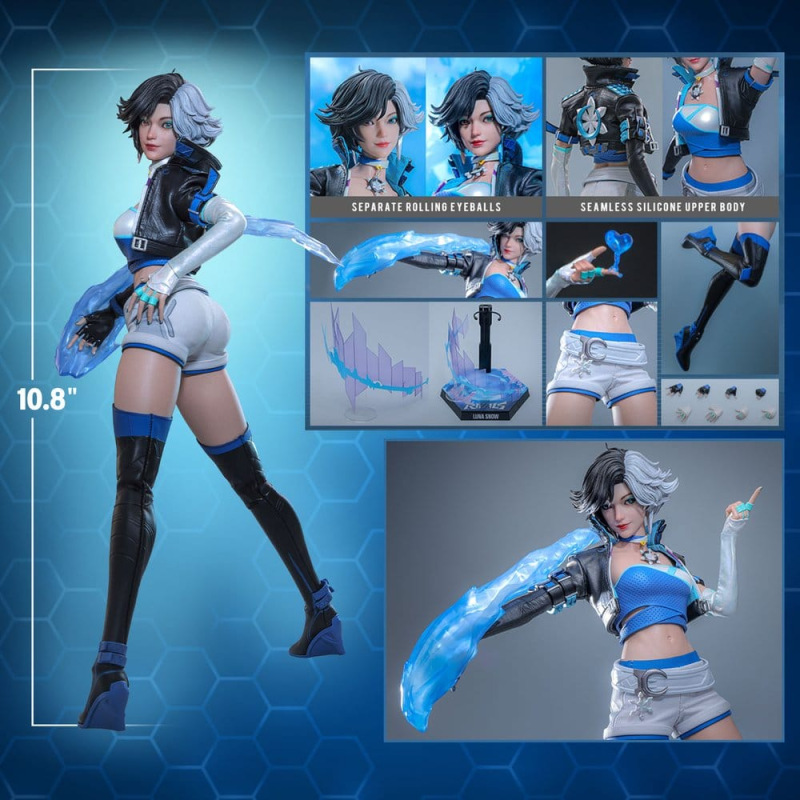 Marvel Rivals Videogame Masterpiece Action Figure 1/6 Luna Snow 28 cm 2