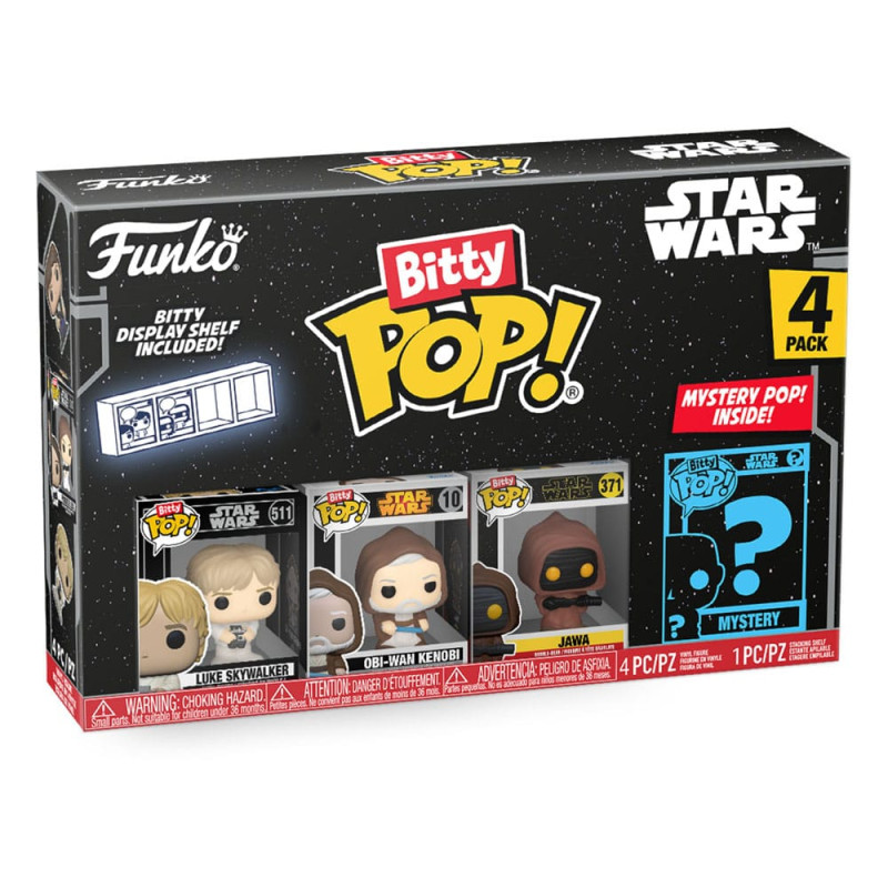 Star Wars Bitty POP! Vinyl Figure 4-Pack Luke 2,5 cm 1