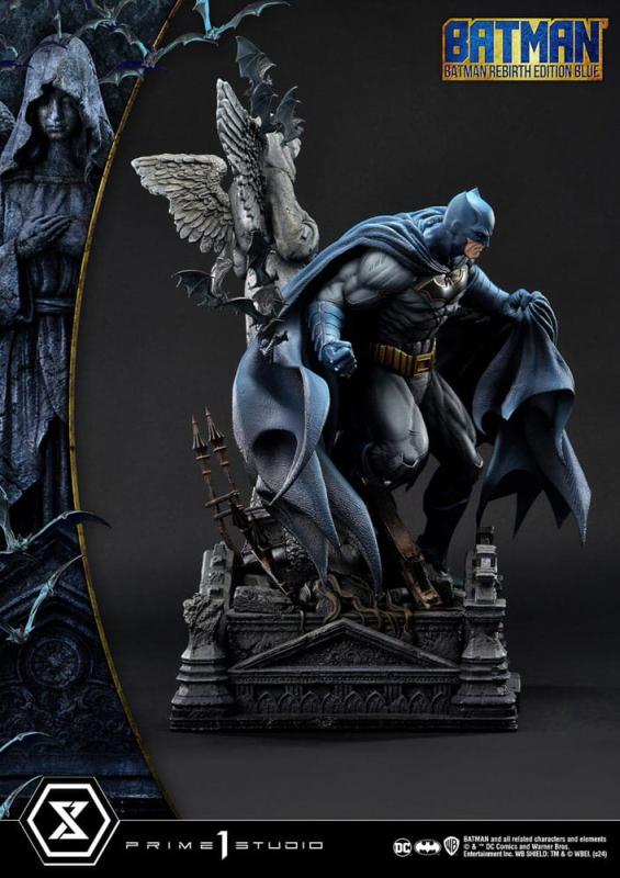 Batman Ultimate Premium Masterline Series Statue 1/4 Batman Rebirth Edition Blue Deluxe Version 71 c 13