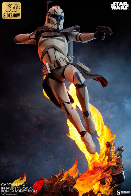 Star Wars Premium Format Figure Captain Rex (Phase 1 Version) Sideshow Exclusive 68 cm 4