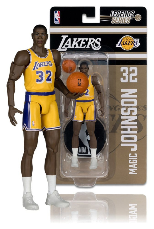 NBA Legends Series Action Figure Earvin "Magic" Johnson (Los Angeles Lakers) 15 cm 1