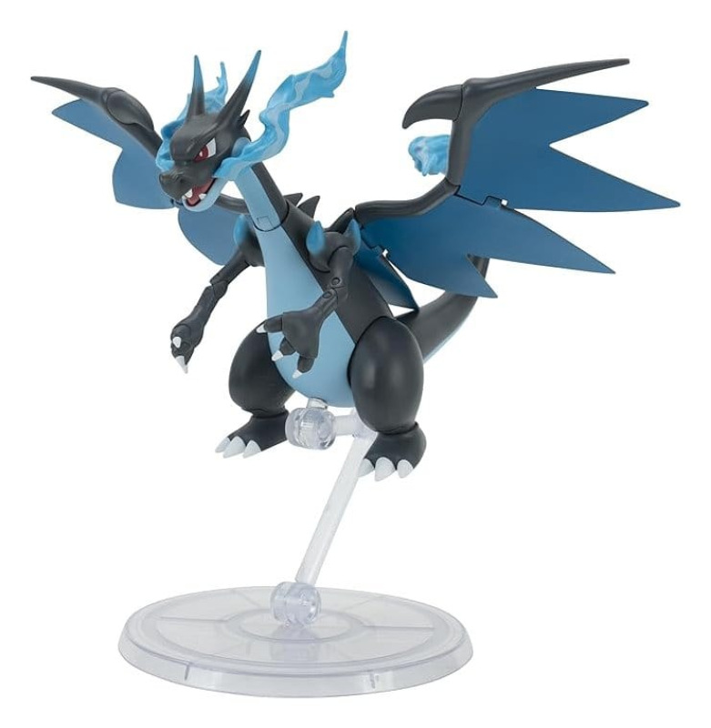 Pokémon Select Super-Articulated Figure Mega Charizard X 15 cm 5