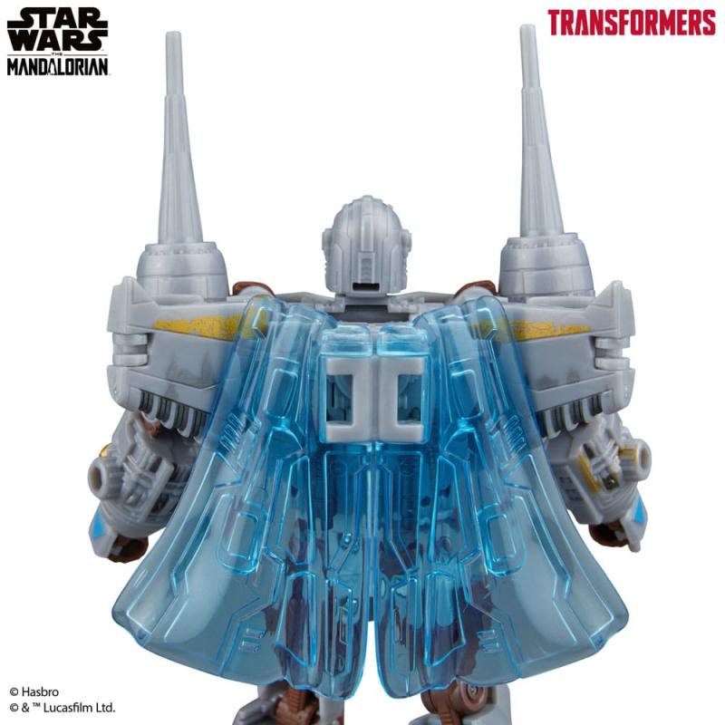 Star Wars x Transformers Actionfigur The Mandalorian / N-1 Starfighter 19 cm