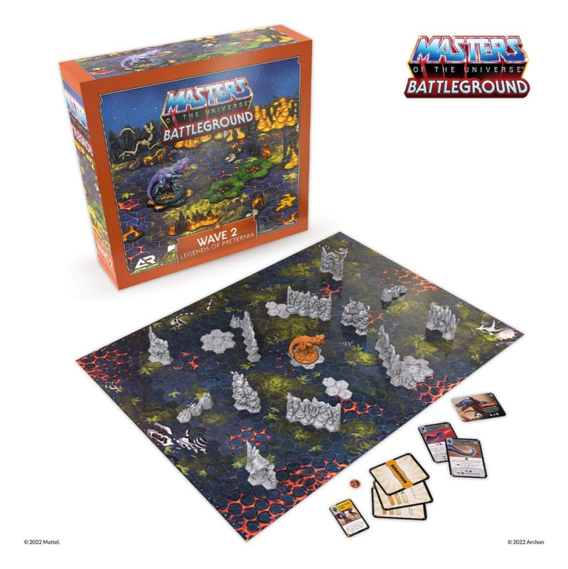Masters of the Universe: Battleground Miniatures Game Wave 2: Legends of Preternia *French Version* 2