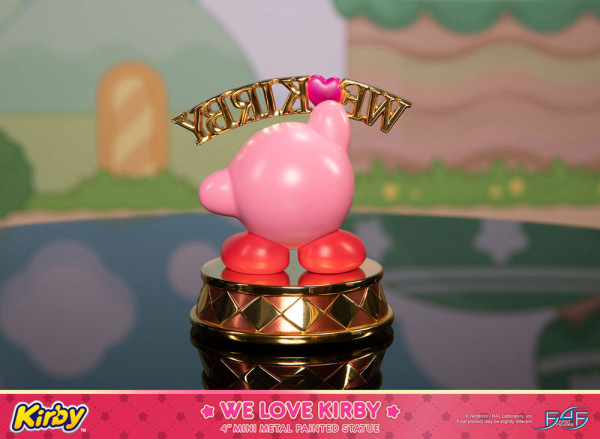 Kirby DieCast Statue We Love Kirby 10 cm 5