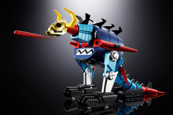Dino Mech Gaiking Chogokin Action Figure Daikumaryu & Gaiking 20 cm 2