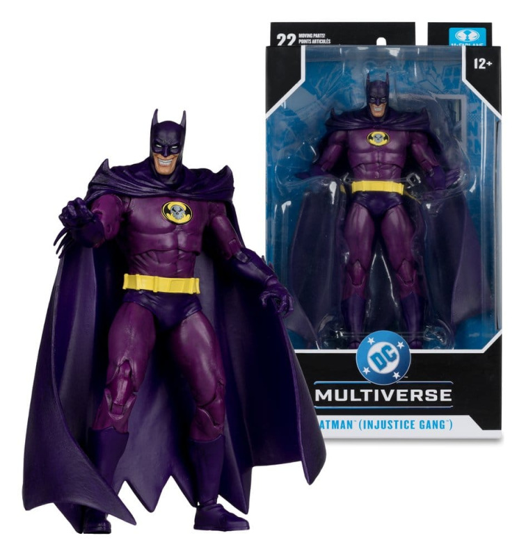 DC Multiverse Action Figure Batman (Injustice Gang) (JLA: Rock of Ages) (Red Platinum Edtion) 18 cm 3