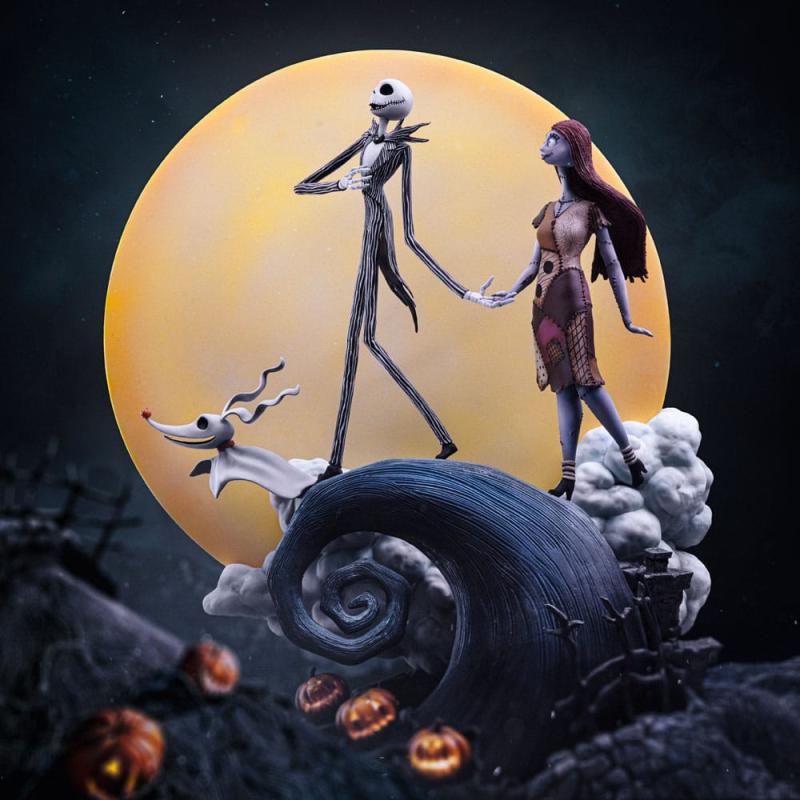 Nightmare before Christmas Deluxe Art Scale Statue 1/10 Jack and Sally 39 cm 8