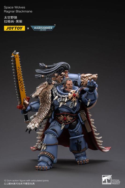 Warhammer 40k Action Figure 1/18 Space Wolves Ragnar Blackmane 13 cm 2