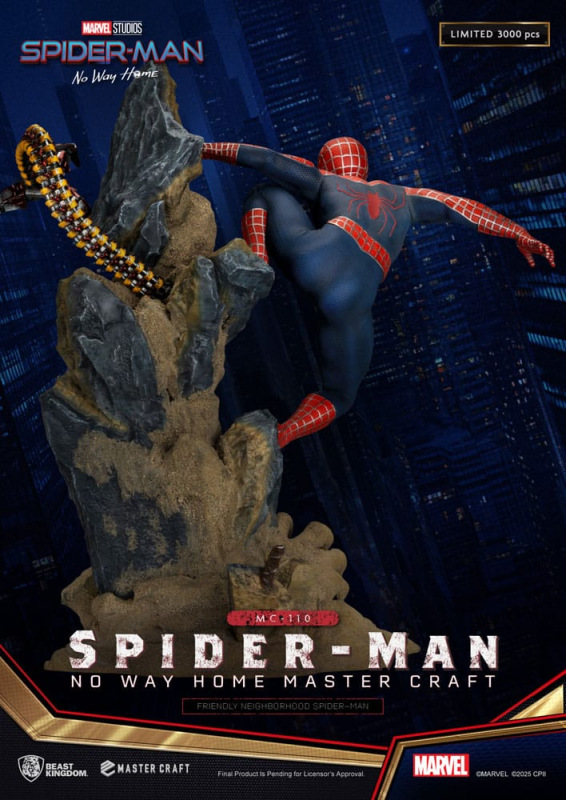 Spider-Man: No Way Home Master Craft Statue Friendly Neighborhood Spider-Man 36 cm 2