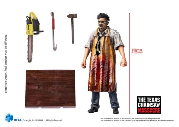 Texas Chainsaw Massacre (1974) Exquisite Mini Action Figure 1/18 Killing Mask 11 cm 10