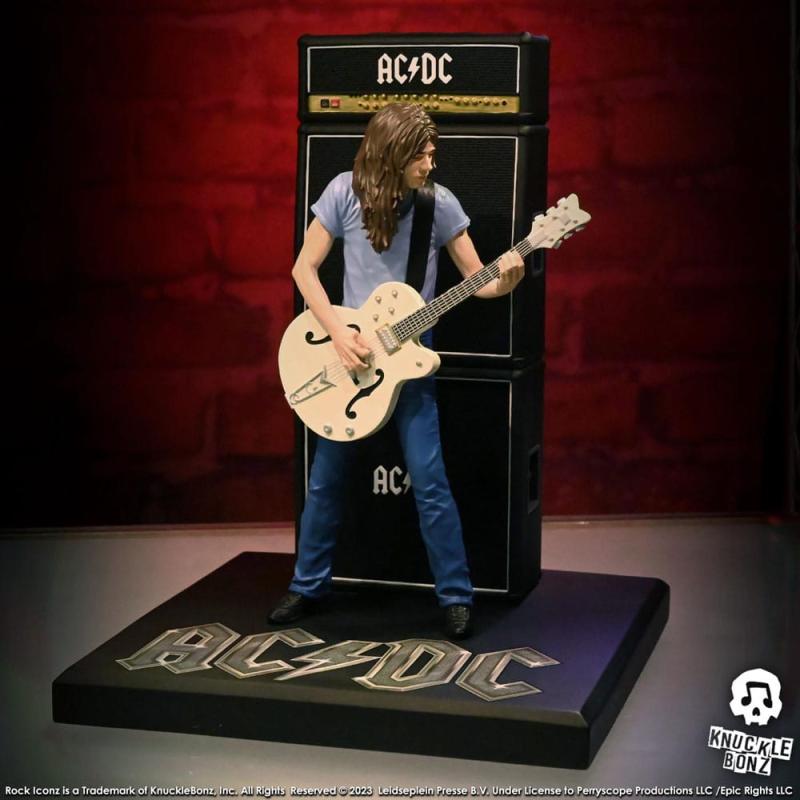 AC/DC Rock Iconz Statue Malcolm Young II 23 cm 9