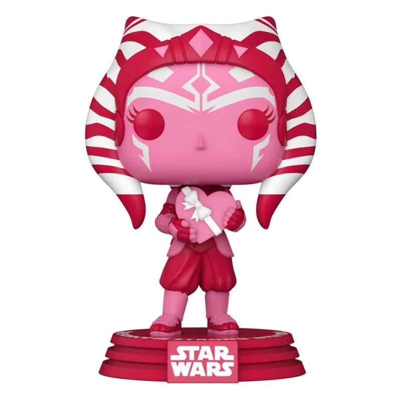 Star Wars Valentines POP! Star Wars Vinyl Figure Ahsoka 9 cm