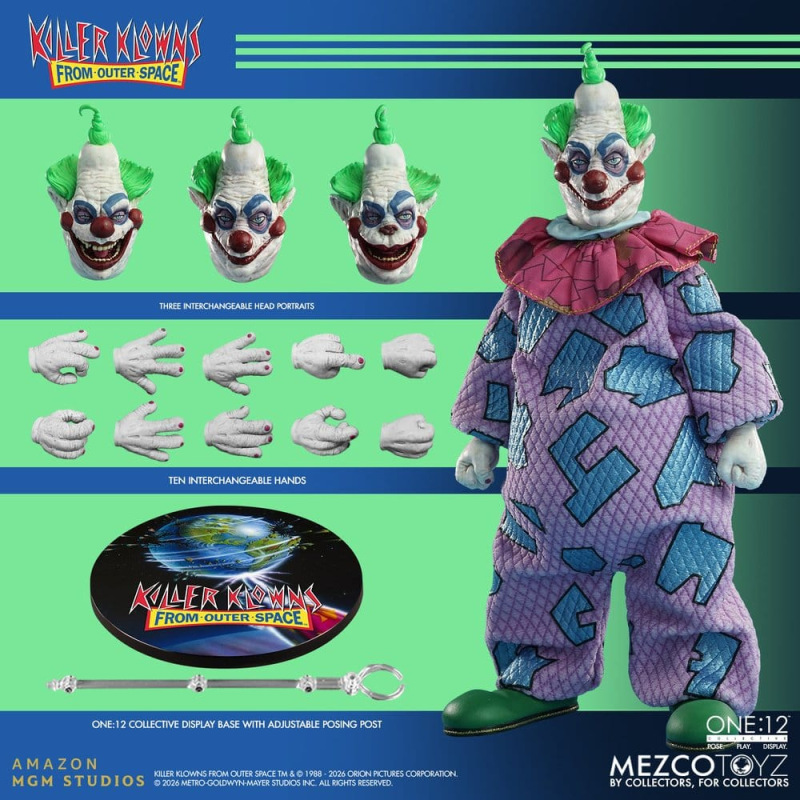 Killer Klowns From Outer Space One:12 Collective Action Figure 1/12 Jumbo 17 cm 1