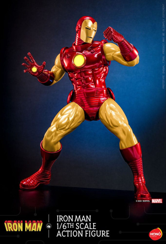 Marvel Action Figure 1/6 Iron Man 32 cm 5