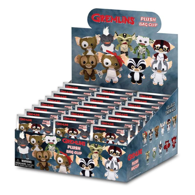 Gremlins Plush Bag Clips Display (24) 2