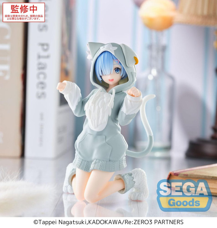 Re:Zero Starting Life in Another World Yumemirize PVC Statue Rem Mofumofu Pack 11 cm 1