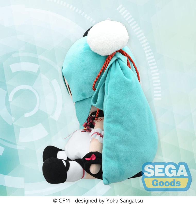 Character Vocal Series 01: Hatsune Miku Fuwa Petit Plush Figure Hatsune Miku Panda Bun LL 40 cm 1
