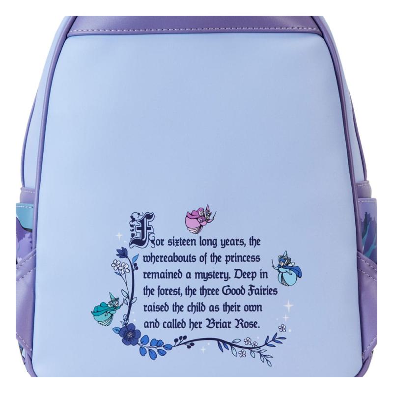 Nightmare before Christmas by Loungefly Mini Backpack Sleeping Beauty 65th Anniversary Scene 6